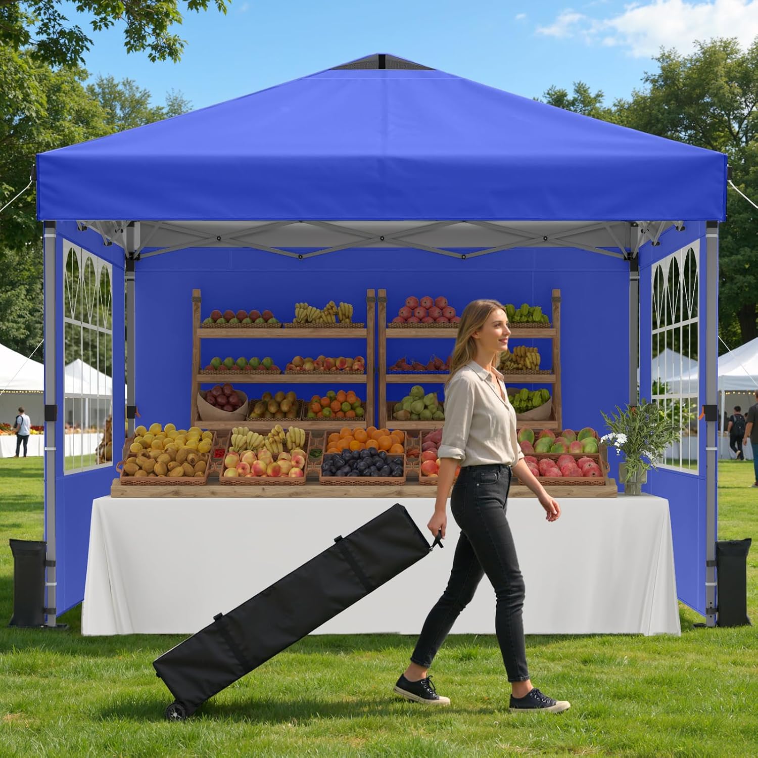 Gazebo Pop Up - 10x10피트 사이즈의 이벤트/파티용 팝업 캐노피 텐트