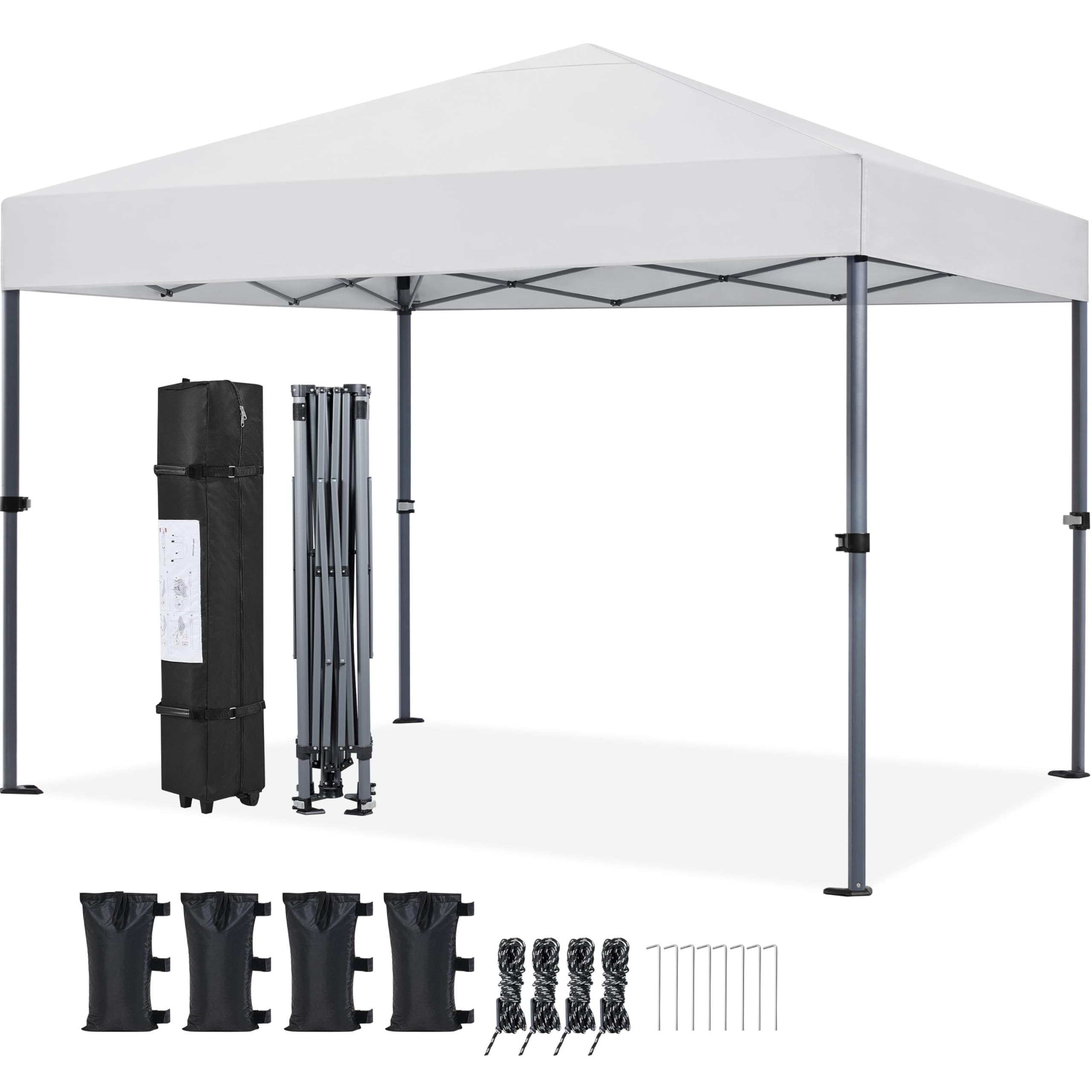 Gazebo Pop Up - 10x10 팝업 캐노피 텐트 1버튼 원터치
