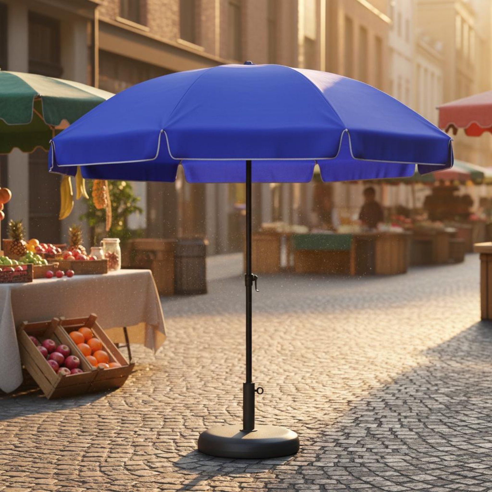 둥근형 방수 우산, 대형 야외용 양산, 튼튼한 비즈니스 - Outdoor Furniture Vendors 리뷰 및 가격