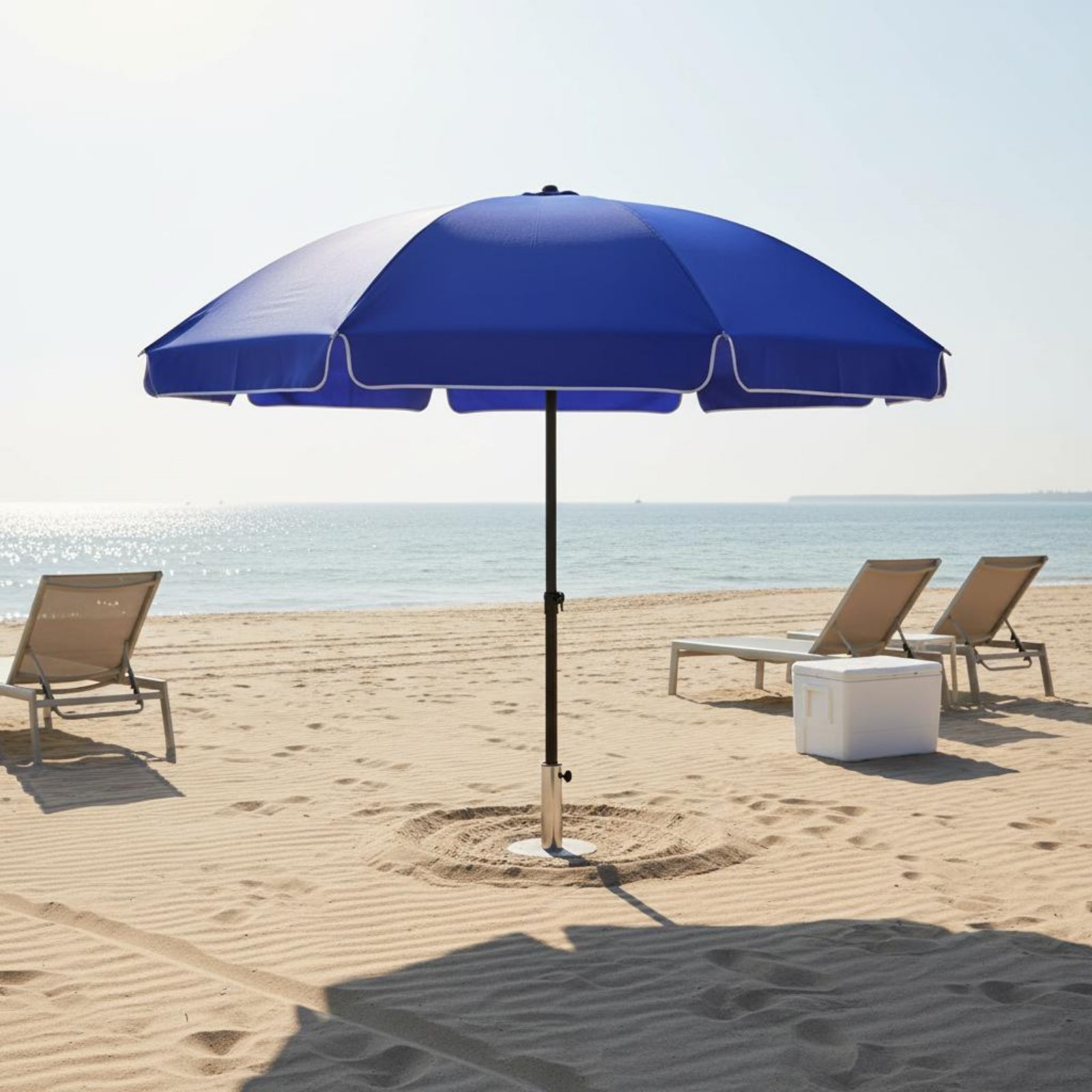 둥근형 방수 우산, 대형 야외용 양산, 튼튼한 비즈니스 - Outdoor Furniture Vendors 리뷰 및 가격