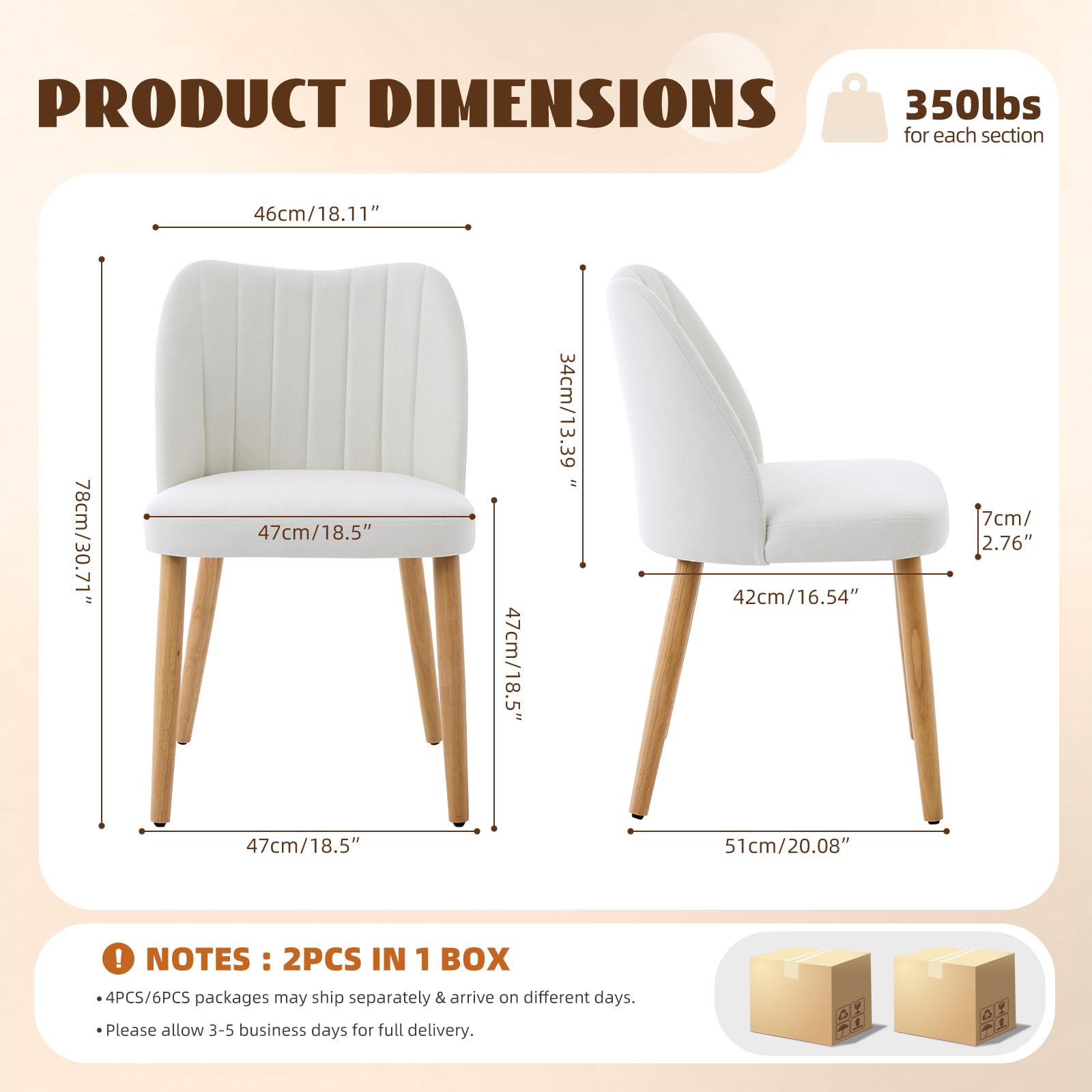 미드 센추리 모던 스타일의 패브릭 식탁 의자 2개 세트 - Adirondack Chair Wood 리뷰 및 가격