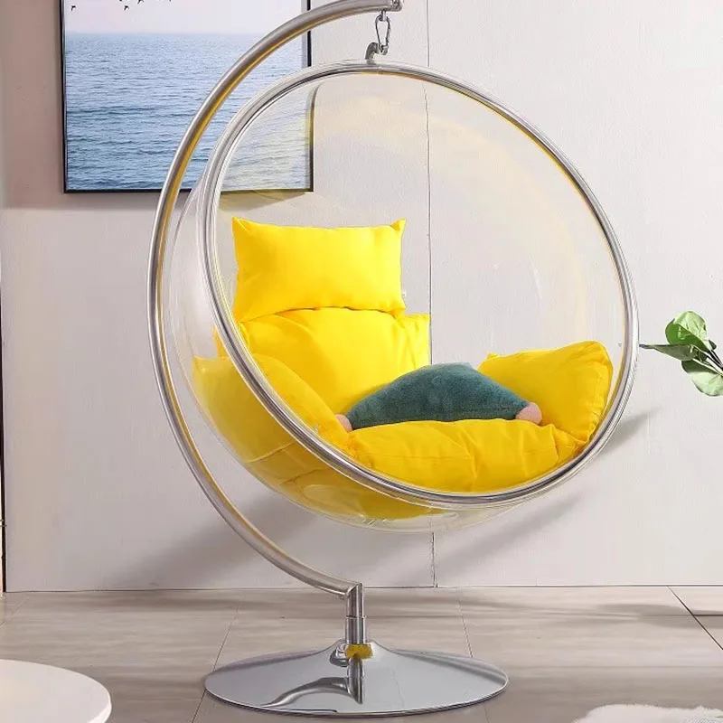 프리미엄 실내 정원 의자 스윙 투명 미니멀리즘 메탈 행 - Hanging Egg Chair 리뷰 및 가격