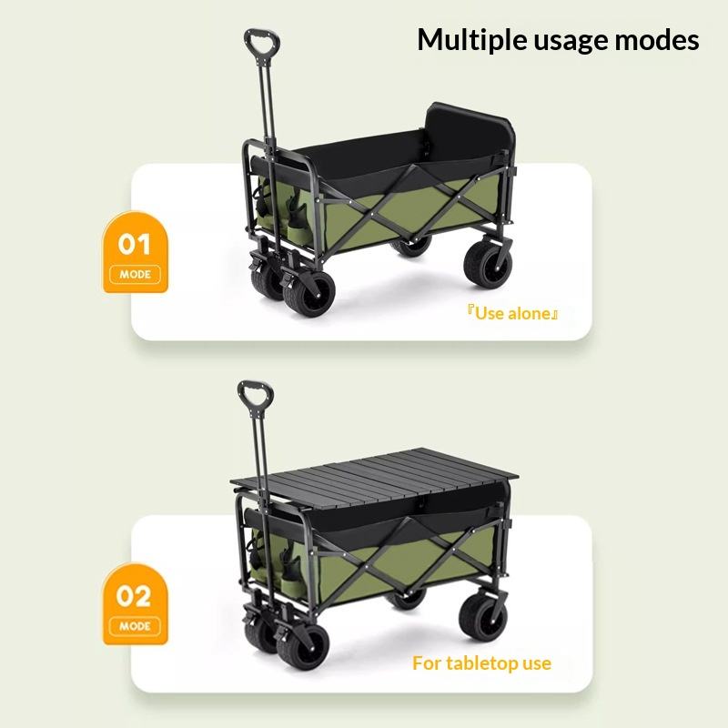 공장 직판 4륜 플랫폼 캠핑 유틸리티 웨건 175kg  - Outdoor Furniture Table 리뷰 및 가격