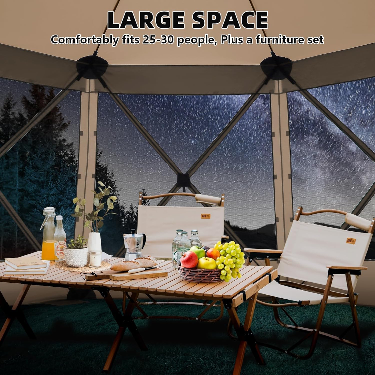 15x15 팝업 스크린 텐트 가제보 하우스 캠핑 모기장 - Gazebo Pop Up 리뷰 및 가격