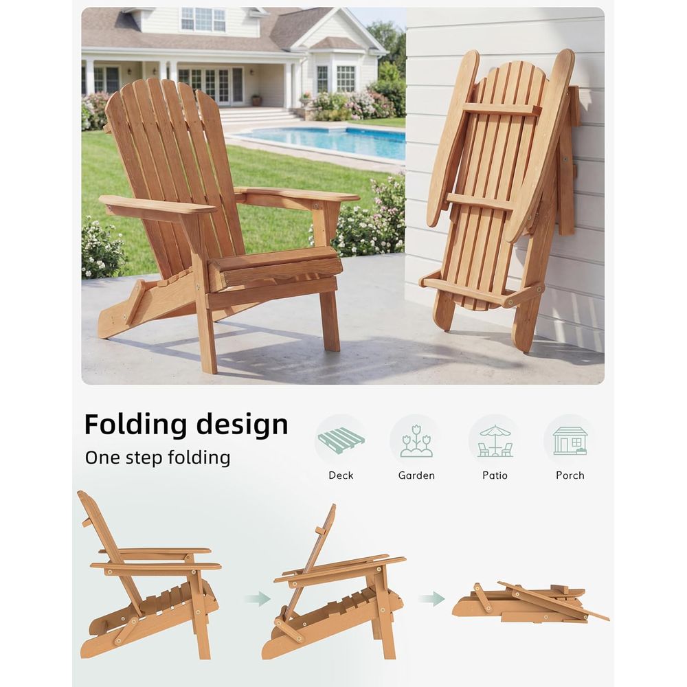 클래식 4피스 아디론닥 의자 세트, 야외, 파티오, 정 - Adirondack Chair Wood 리뷰 및 가격