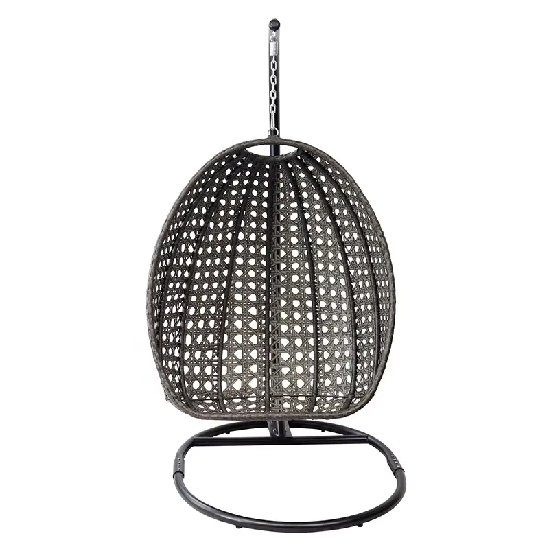 달걀 모양 검정색 파티오 현관 위커 가구 야외 정원 라 - Hanging Egg Chair 리뷰 및 가격