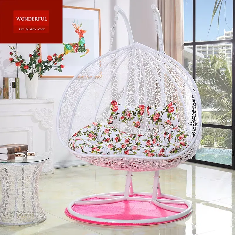 가장 인기있는 스윙 체어 거실 라탄 2인용 행잉 에그  - Hanging Egg Chair 리뷰 및 가격