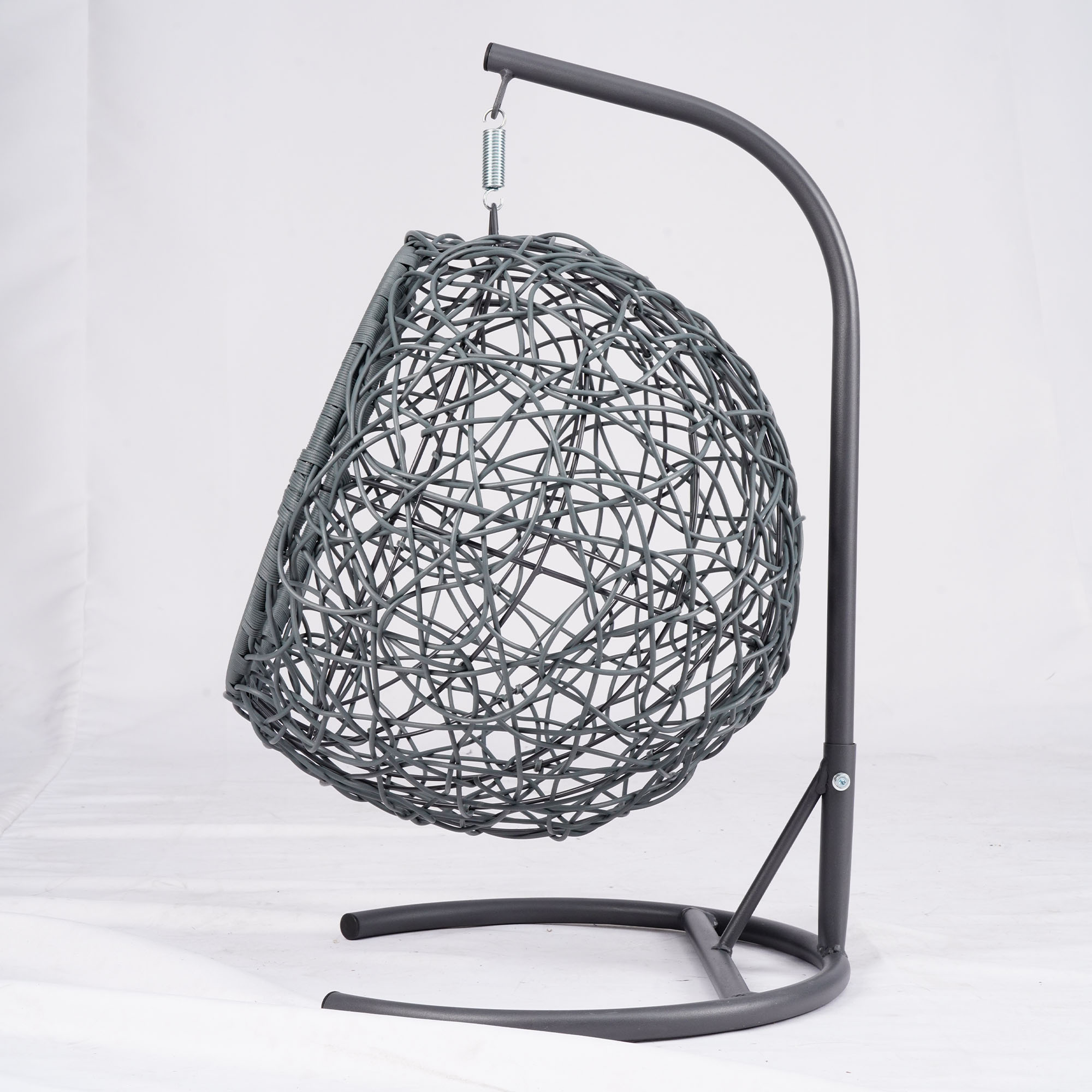 고양이 그네 침대 스탠드 포함, 쿠션 포함 라탄 위커  - Hanging Egg Chair 리뷰 및 가격