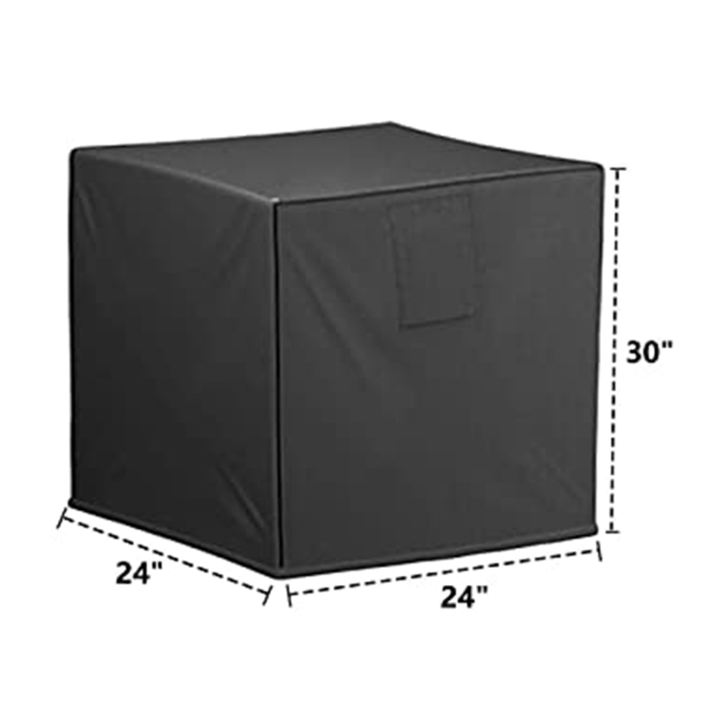 블랙 방수 옥스포드 더스트 커버 24x24x30 인치  - Outdoor Furniture Table 리뷰 및 가격