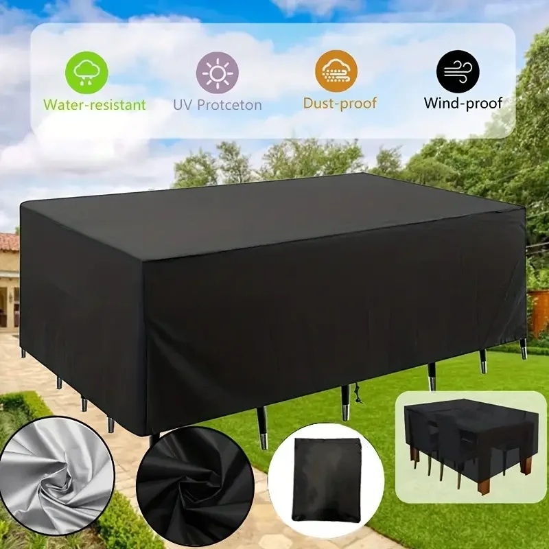파티오 가구 커버 직사각형 파티오 테이블 커버 옥스포드 - Outdoor Furniture Table 리뷰 및 가격