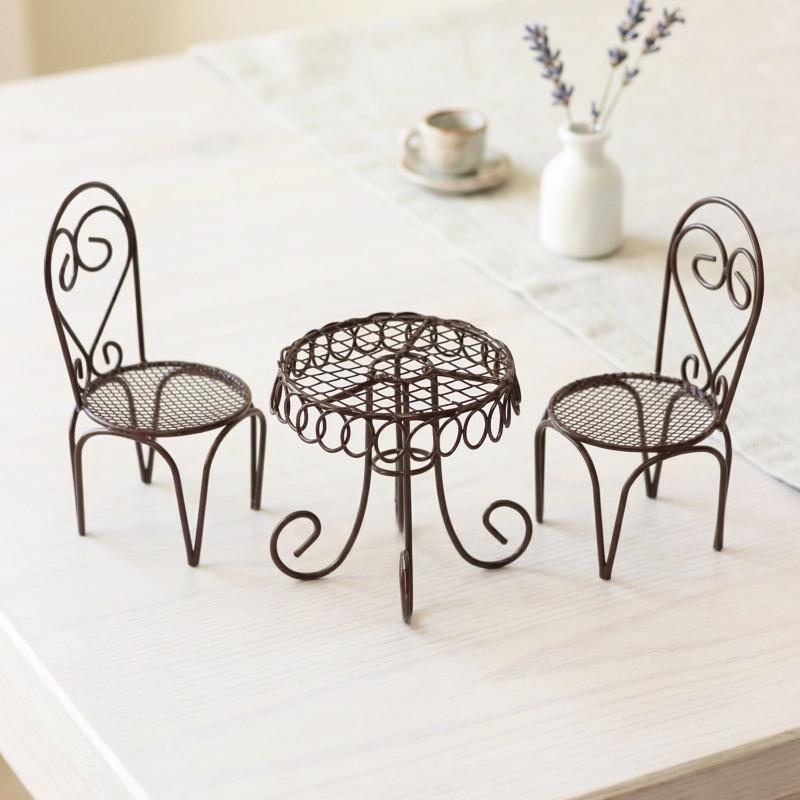 1/3Pcs 인형 집 정원 디스플레이 장식품 소품 액세 - Outdoor Furniture Table 리뷰 및 가격