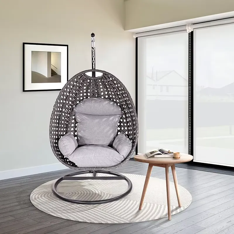 고급 모던 정원용 위커 메탈 행잉 가구 야외 파티오 현 - Hanging Egg Chair 리뷰 및 가격