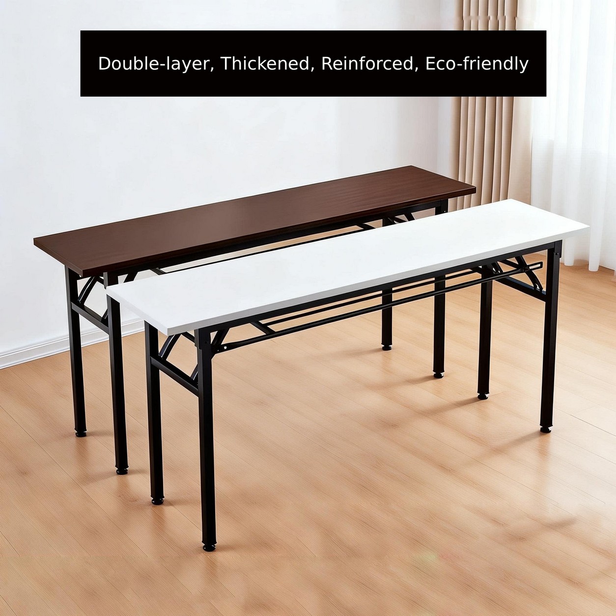 휴대용 접이식 직사각형 테이블, 긴 교육/회의용 책상, - Outdoor Furniture Vendors 리뷰 및 가격