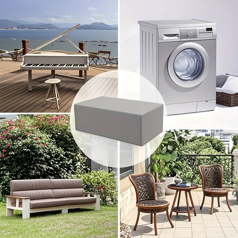 실버 옥스포드 원단 보호 커버 - 야외 정원 가구, 파 - Outdoor Furniture Table 리뷰 및 가격